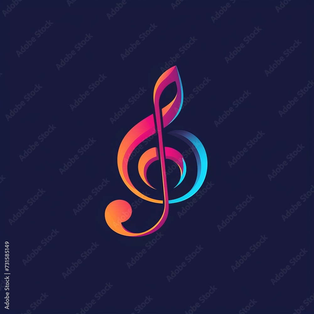 A stylized musical note with headphones, capturing the essence of music and sound, perfect for audio-related businesses. A stylized musical note with headphones, capturing the essence of music and sound, perfect for audio-related businesses.