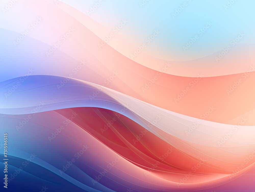 Dreamlike waves dance, forming an ethereal vector backdrop - soft, glowing ribbons of abstract beauty Dreamlike waves dance, forming an ethereal vector backdrop - soft, glowing ribbons of abstract beauty