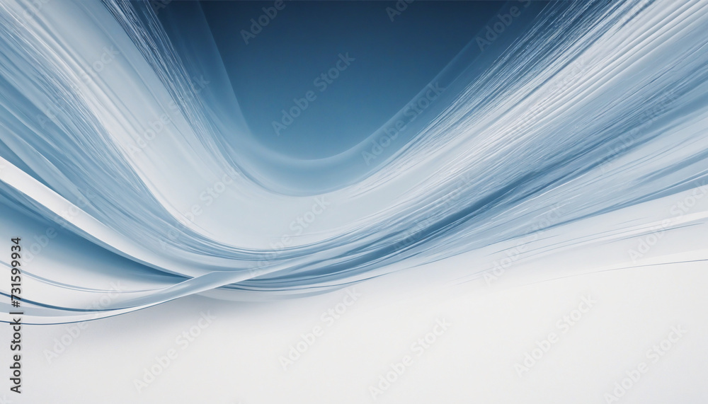 Naklejka premium Blue white abstract background grainy gradient light banner poster cover backdrop noise texture effect