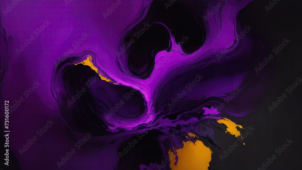 A colorful and Purple abstract Painting background