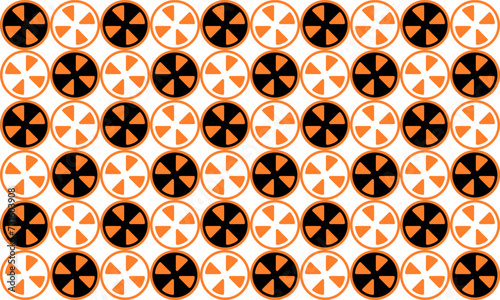 propeller, orange brown circle repeat seamless checkerboard chess design for fabric print, background, turbo, dot, circle, football, soccer, ball, flower, seamless, pattern