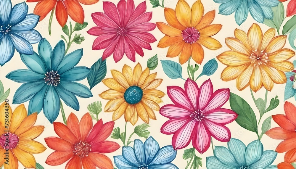 seamless floral pattern seamless floral pattern