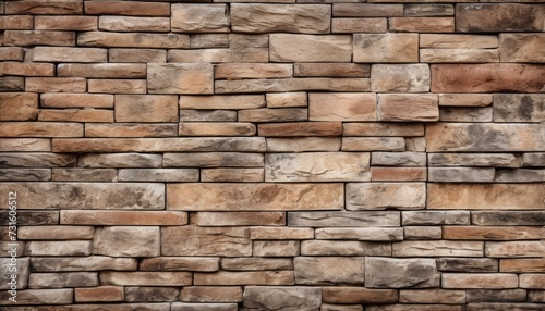 Sophisticated Rock Bricks Wall Texture for Design