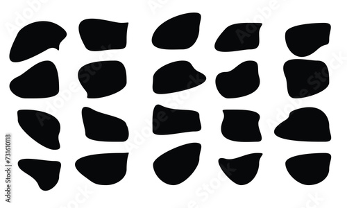 shape organic liquid silhouette drop vector, incredible liquid drop vectors, icons
