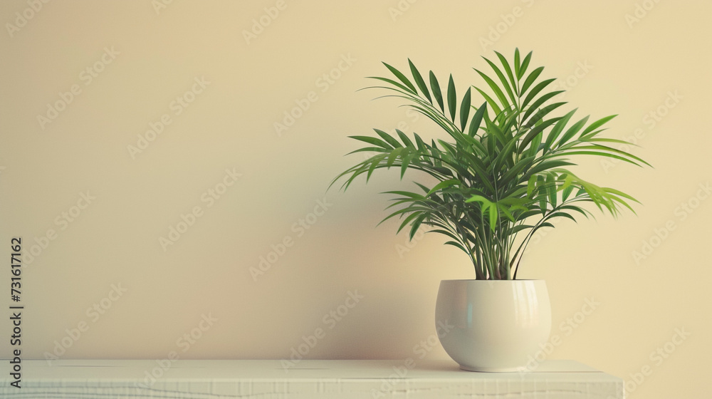green plant pot on wooden table in a room green plant pot on wooden table in a room