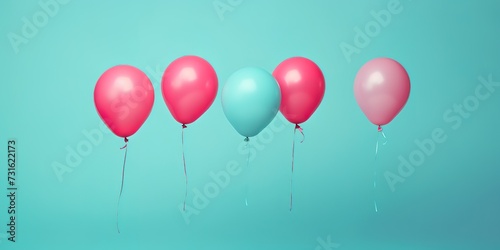 nice colorful balloons  simple and elegant  there is empty space for greeting text  wallpaper  posters  advertisements  etc.  if there are not enough choices  please click
