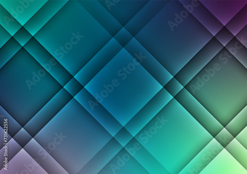 Abstract wallpaper blue square gradient purple background