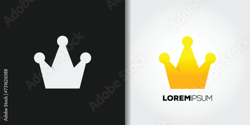 crown logo set