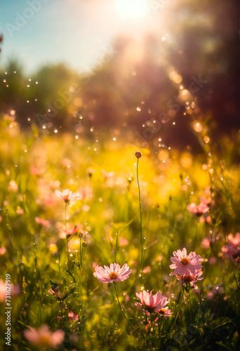 summer flowers in the meadow. Selective focus. © Яна Ерік Татевосян