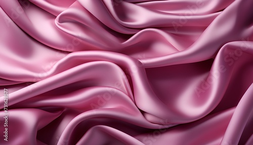 pink silk background. luxurious smooth silk texture. pink silky smooth fabric. pink shiny satin background. pink background
