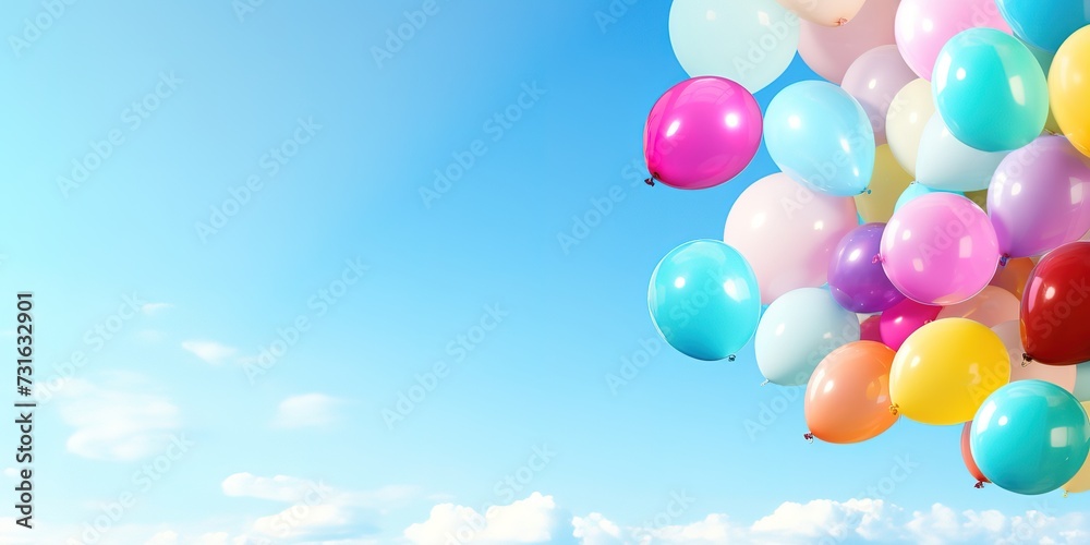 nice colorful balloons, simple and elegant, there is empty space for greeting text, wallpaper, posters, advertisements, etc., if there are not enough choices, please click nice colorful balloons, simple and elegant, there is empty space for greeting text, wallpaper, posters, advertisements, etc., if there are not enough choices, please click
