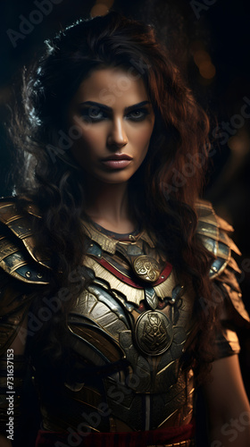 Beautiful Ancient Warrior leader women