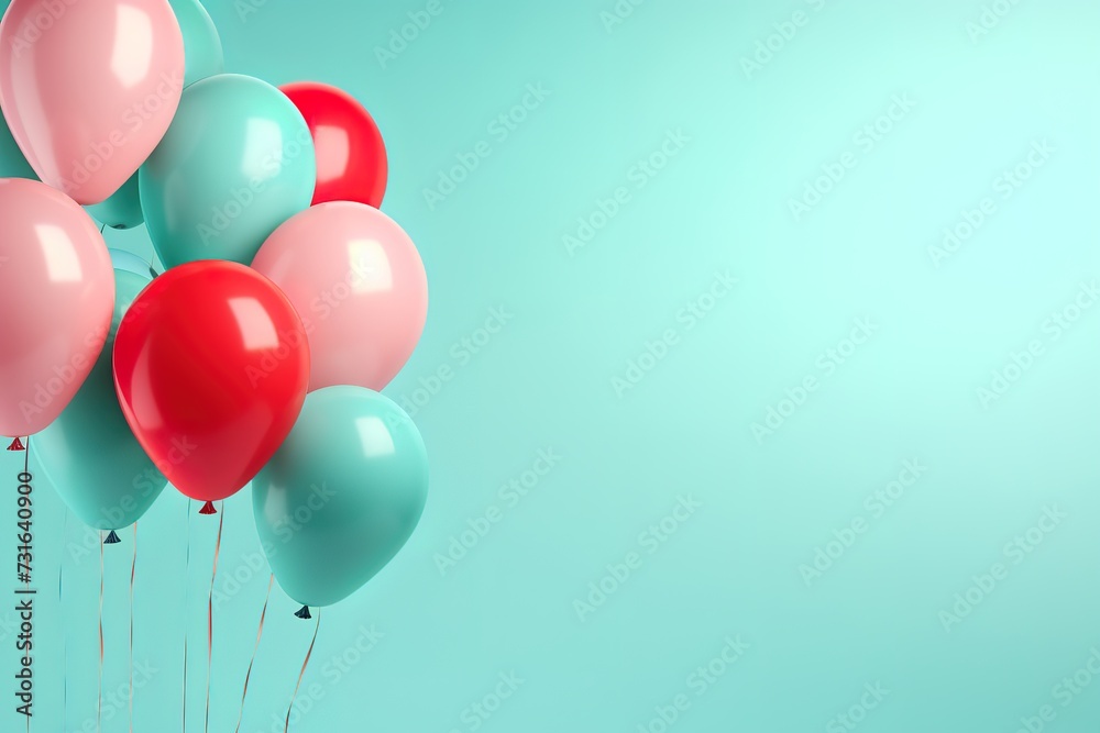 nice colorful balloons, simple and elegant, there is empty space for greeting text, wallpaper, posters, advertisements, etc., if there are not enough choices, please click nice colorful balloons, simple and elegant, there is empty space for greeting text, wallpaper, posters, advertisements, etc., if there are not enough choices, please click