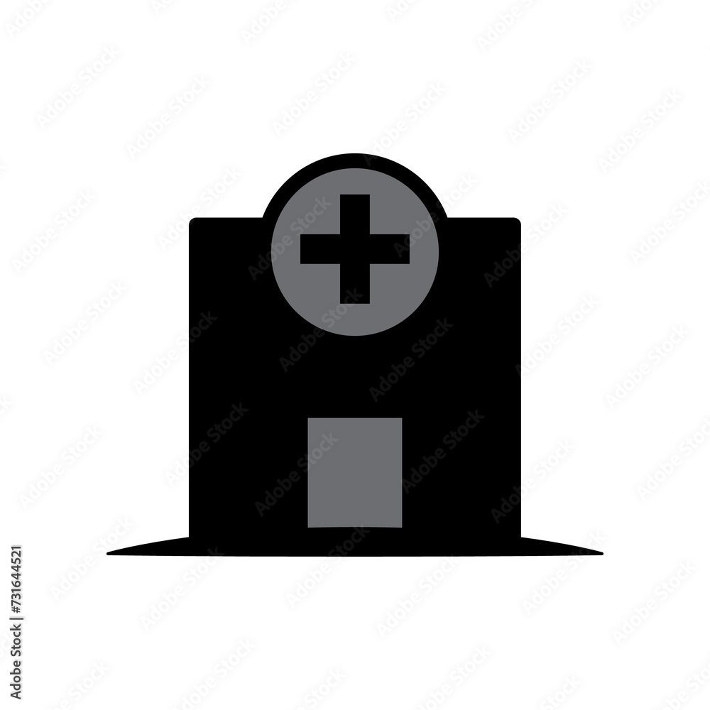 Fototapeta premium Hospital icon PNG