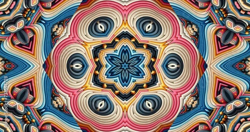 Mesmerize Your Audience: Dazzling Kaleidoscope Effects | Modern Video Backgrounds