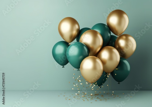 Wallpaper Mural nice colorful balloons, simple and elegant, there is empty space for greeting text, wallpaper, posters, advertisements, etc., if there are not enough choices, please click Torontodigital.ca
