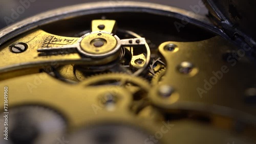 Wallpaper Mural Gears in the mechanism in the old vintage watches Torontodigital.ca