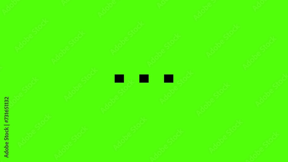 Animation loading icon on white background. Animated unloading sign typing or thinking dots. waiting. processing. 4K video
Animation loading icon on white background. Animated unloading sign typing or thinking dots. waiting. processing. 4K video