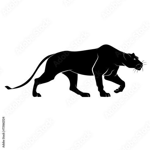 Lioness Silhouette