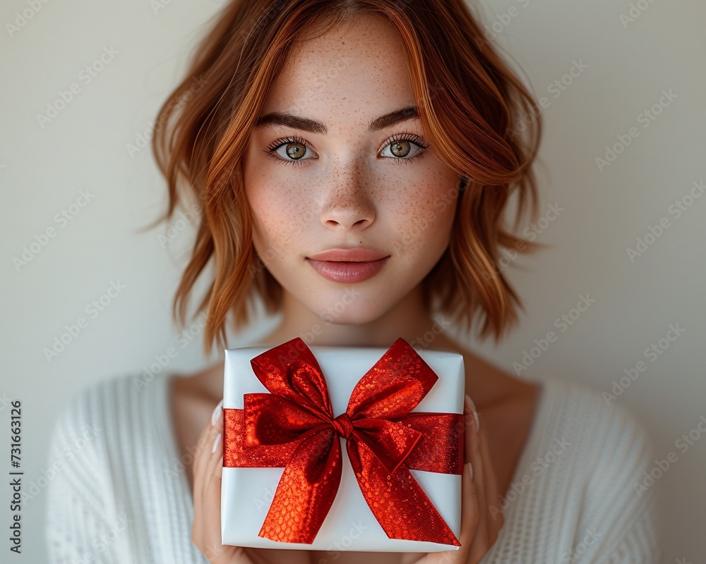 Red Bow Gift: A Catchy Monthly Event Title Generative AI Red Bow Gift: A Catchy Monthly Event Title Generative AI