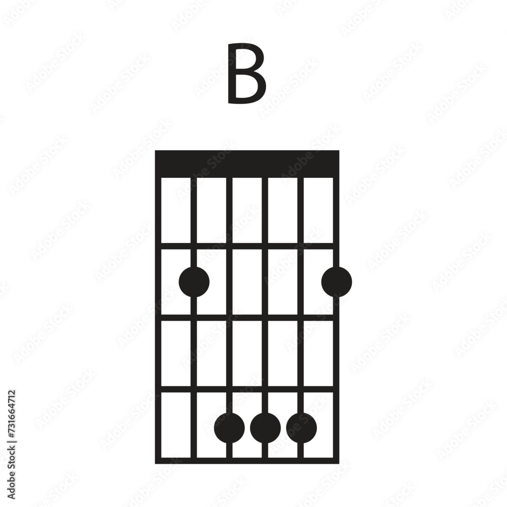 guitar chord icon vector guitar chord icon vector