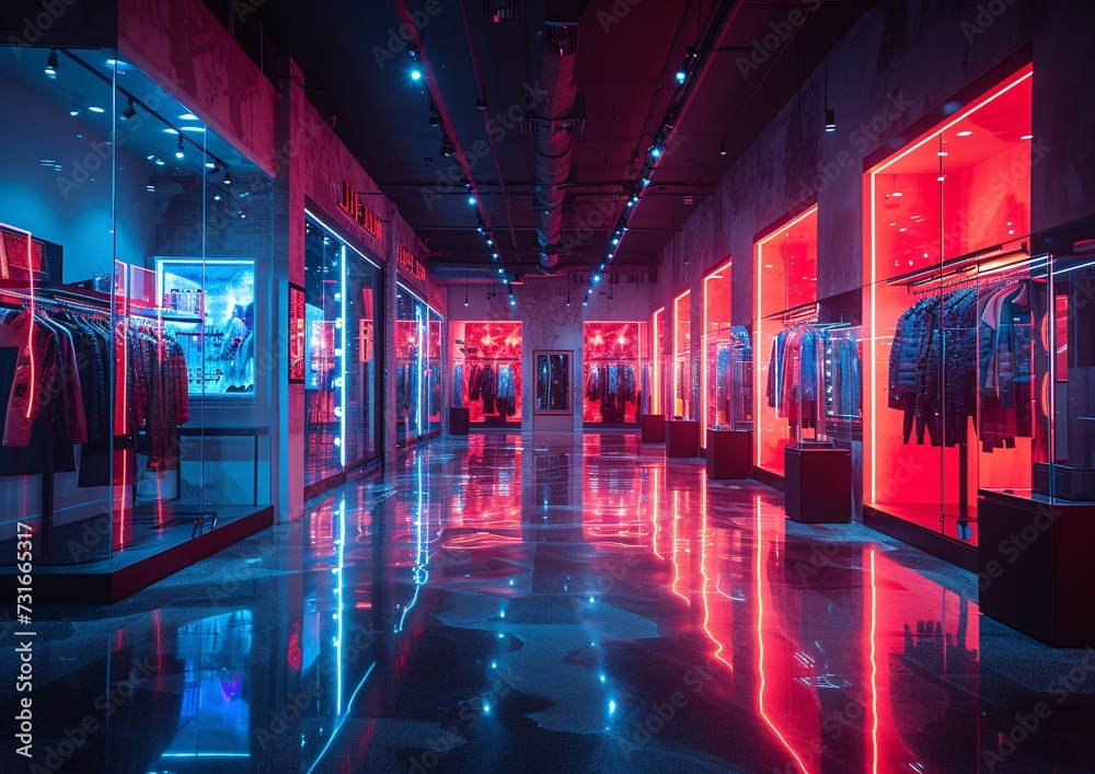 Neon Fashion: A Glowing Retail Experience Generative AI Neon Fashion: A Glowing Retail Experience Generative AI