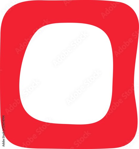 Free Download Square frame illustration. Abstract decorative frame hand drawing design element - GFXLoad