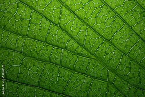 Green leaf macro photography texture