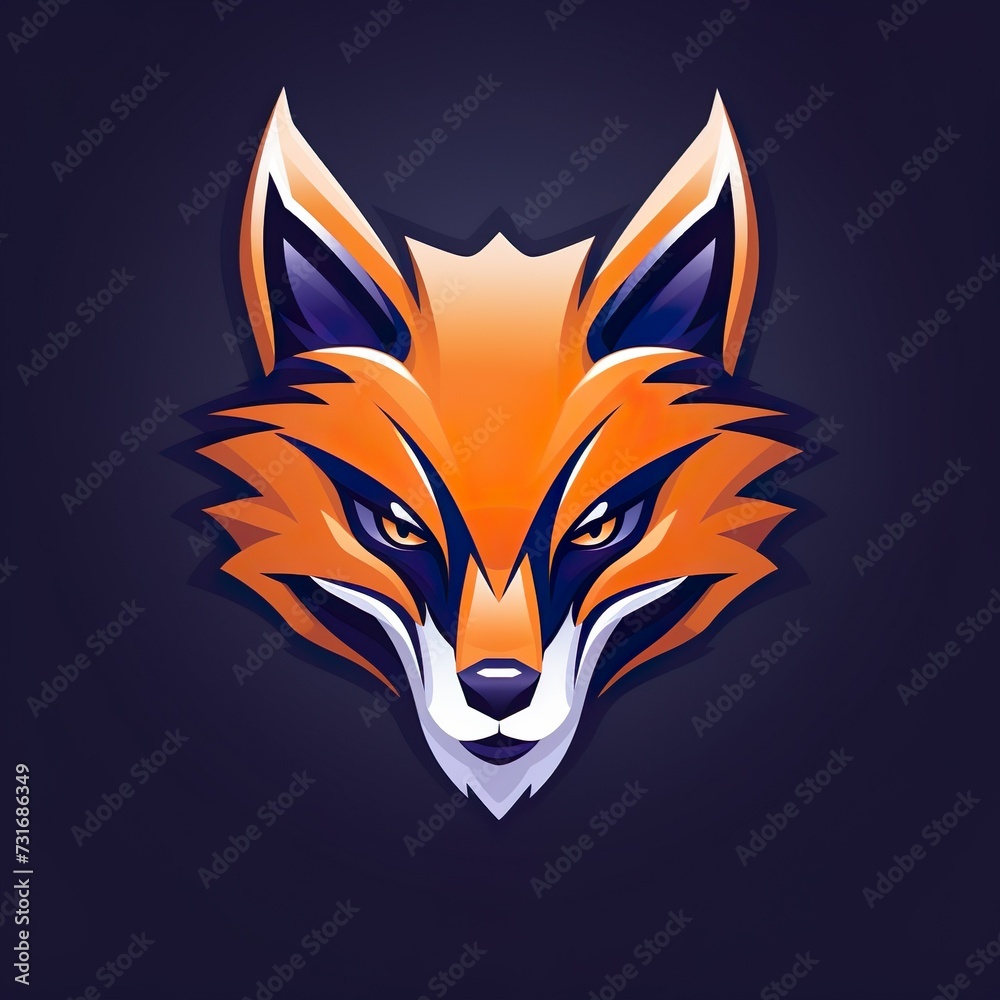 vector design gaming esport mascot logo of fox vector design gaming esport mascot logo of fox