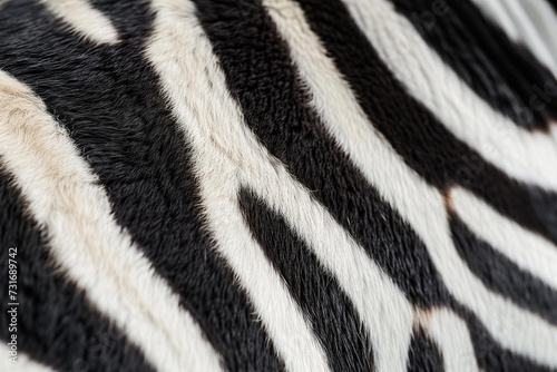  zebra skin texture close up
