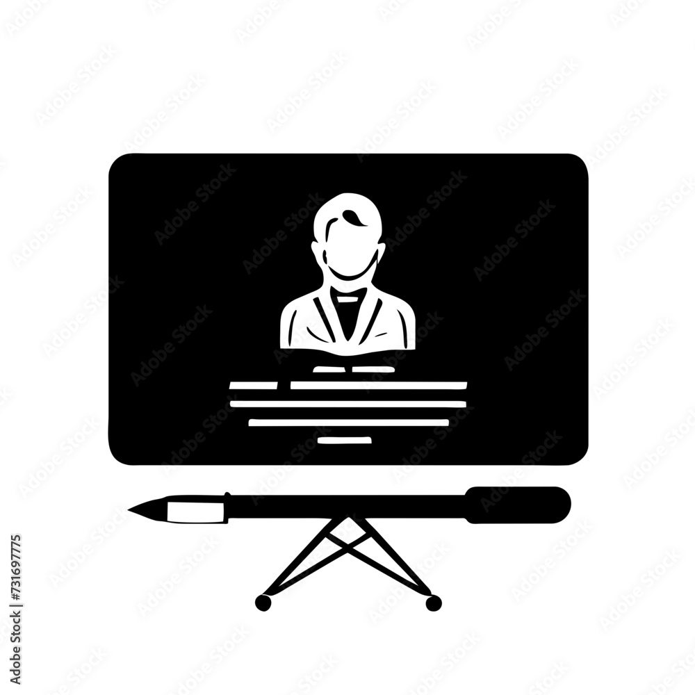 Online education icon set. Containing video tuition, e-learning, online course, audio course, educational website and digital education icons. Solid icon collection. Online education icon set. Containing video tuition, e-learning, online course, audio course, educational website and digital education icons. Solid icon collection.