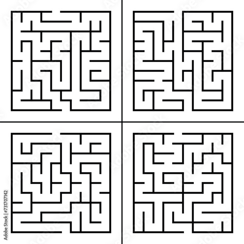 Activity Easy Maze Puzzle Game For Smart Kids and children