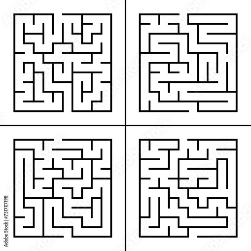 Activity Easy Maze Puzzle Game For Smart Kids and children