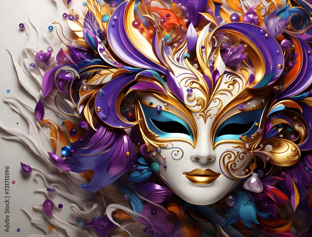 carnival face mask