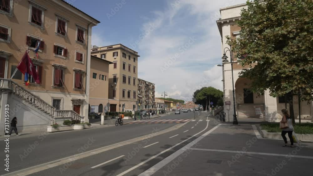 View of Palazzo Civico Town Hall, Livorno, Province of Livorno, Tuscany View of Palazzo Civico Town Hall, Livorno, Province of Livorno, Tuscany