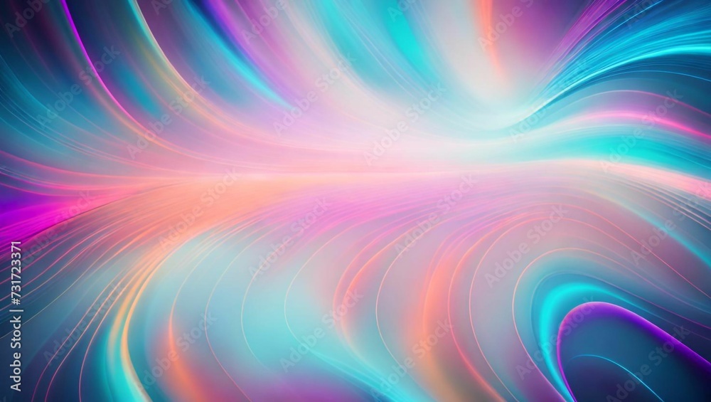 AI generated illustration of an artistic background with wavy pattern and vibrant gradient blend AI generated illustration of an artistic background with wavy pattern and vibrant gradient blend