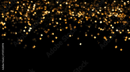 Confetti bokeh background, symbolizing achievement and success