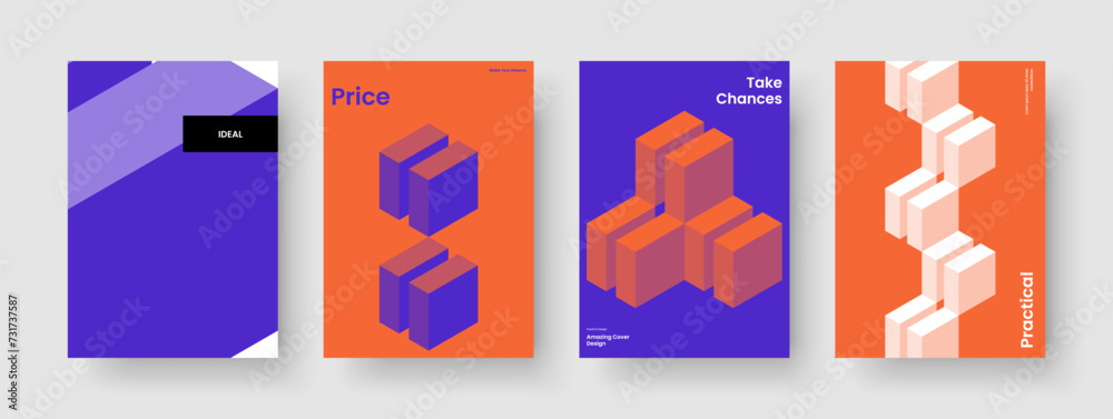 Obraz premium Creative Brochure Template. Modern Poster Design. Isolated Flyer Layout. Background. Book Cover. Report. Banner. Business Presentation. Handbill. Pamphlet. Advertising. Leaflet. Brand Identity