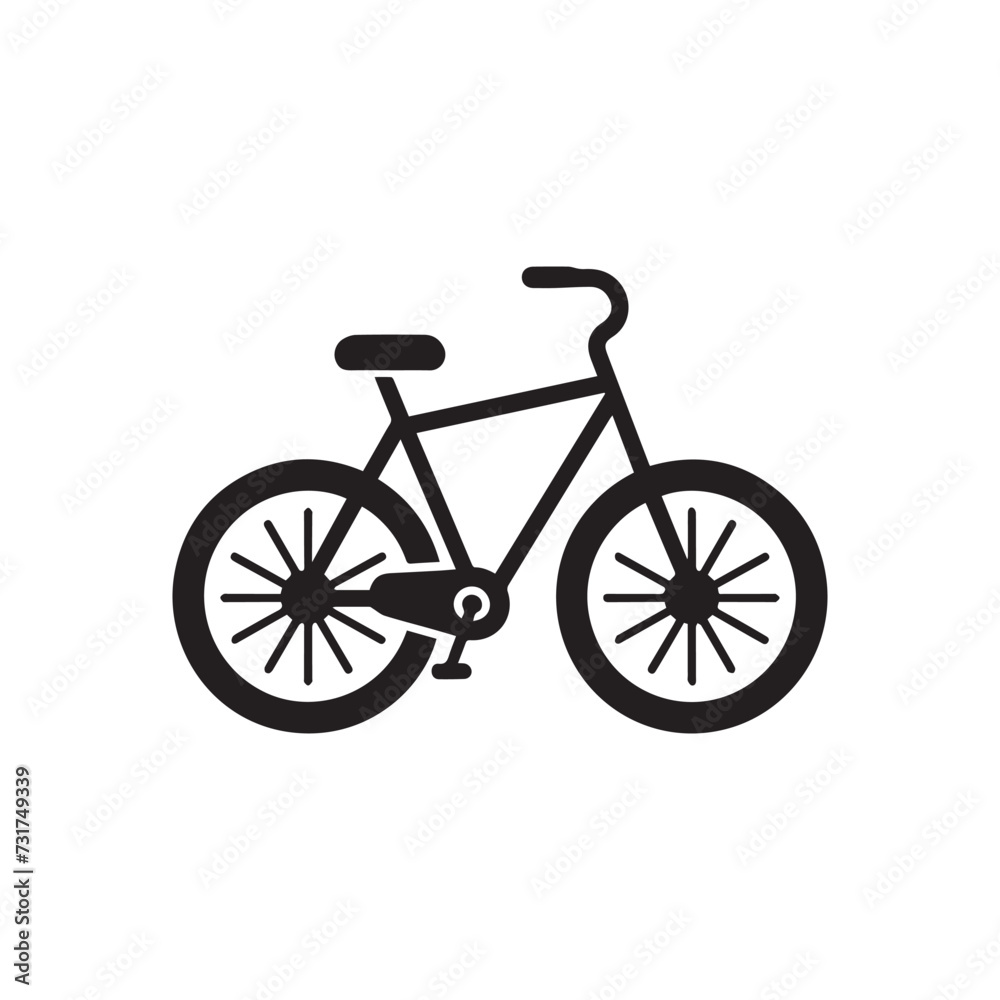 bicycle isolated on white bicycle isolated on white