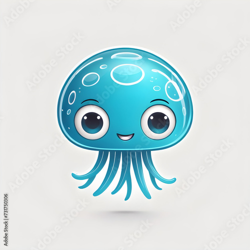 funny cartoon jellyfish