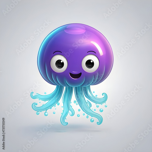 funny cartoon jellyfish