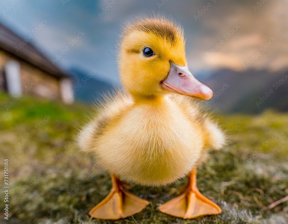 Un petit caneton 