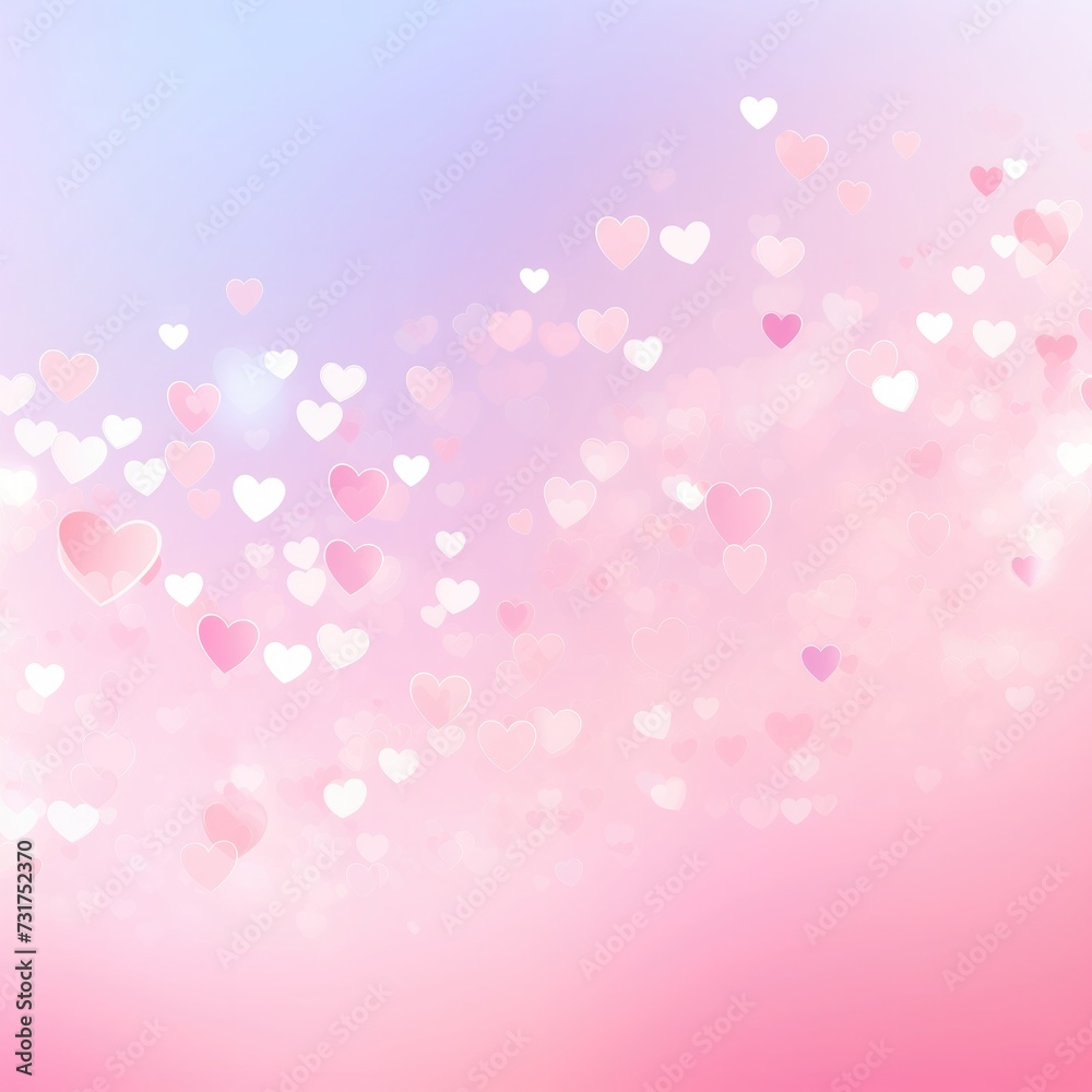 heart shape background for Valentines day . generative ai