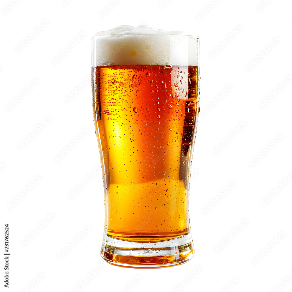 Jar of beer isolated on transparent background Jar of beer isolated on transparent background