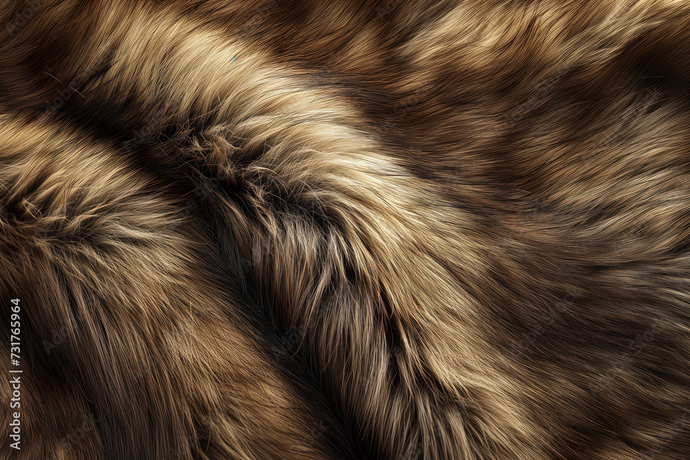 Fototapeta premium Close-up of animal fur texture