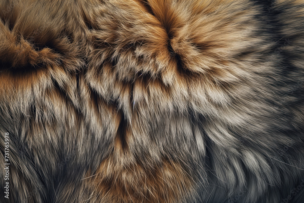 Close-up of animal fur texture Close-up of animal fur texture