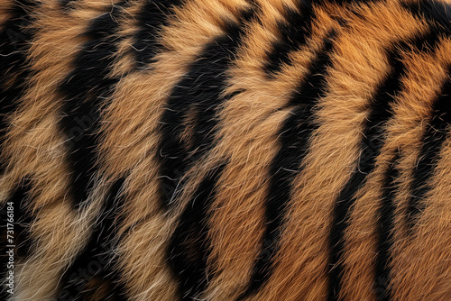 Tiger fur texture