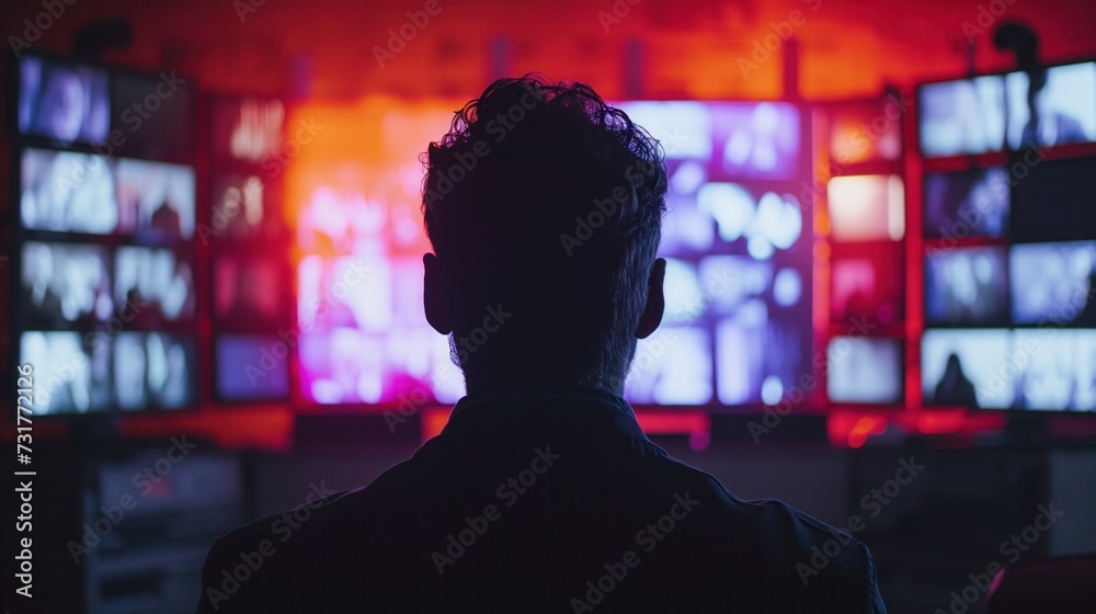 person watching tv person watching tv