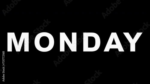 Cyber Monday glitch banner. Web banner for cyber monday sales with distortion effect.