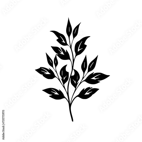  leaf vector  herb silhouette  silhouette plant  silhouette flower  silhouette floral  plantpot  leaf  tree  plant  nature  vector  bamboo  pattern  branch  silhouette  floral  flower  design  